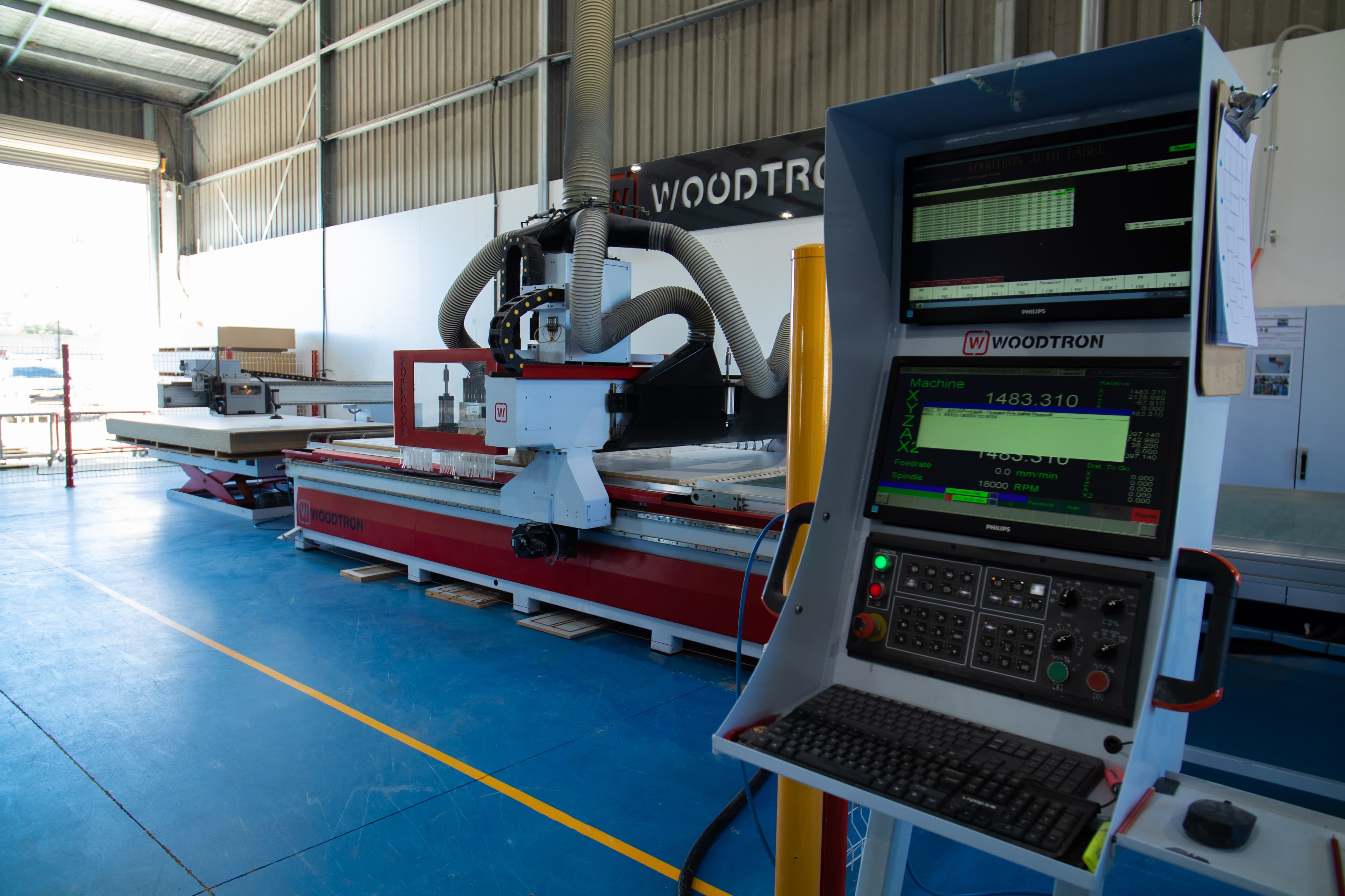 Door design machinery